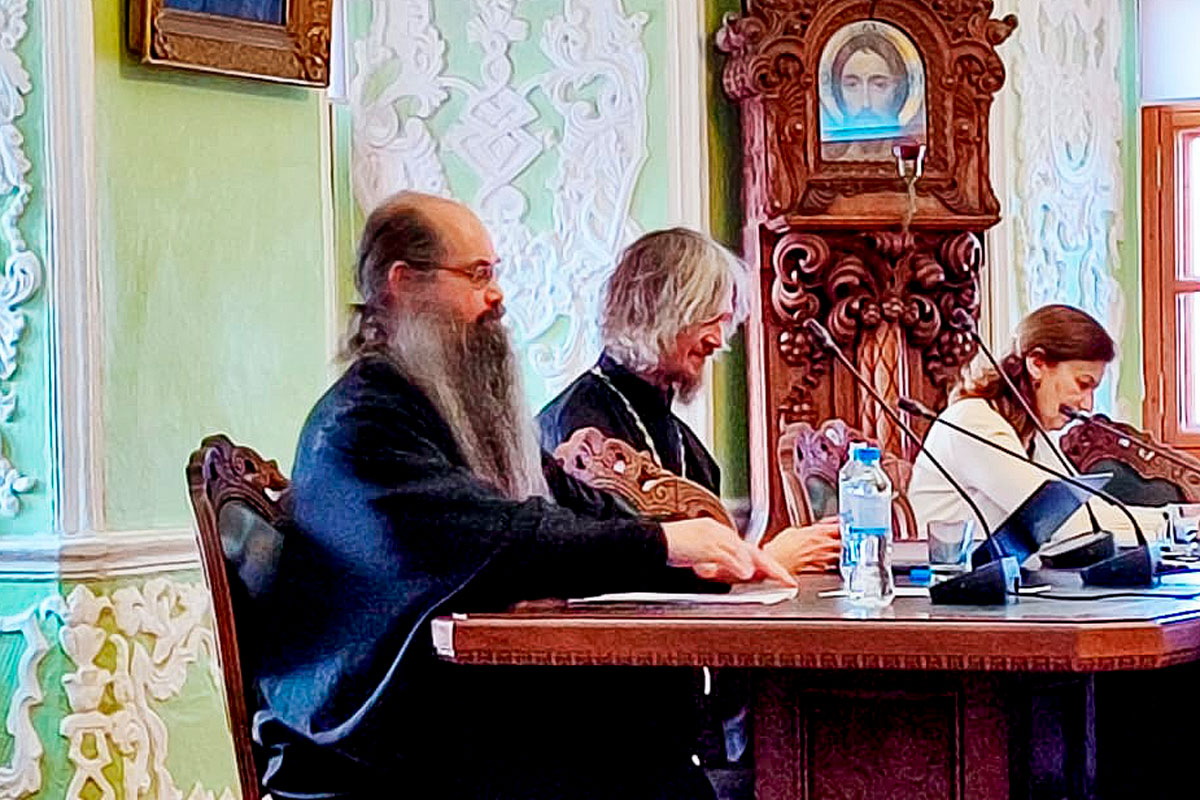 Игумен Трифон принял участие в Международной научно-богословской конференции