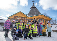 Феодоритов монастырь посетили учащиеся второго класса средней школы № 5 Мурманска