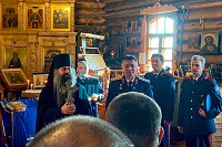 В Феодоритовом монастыре состоялась присяга казаков