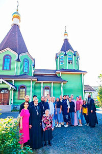 Феодоритов монастырь посетила молодёжная группа Московского Сретенского монастыря