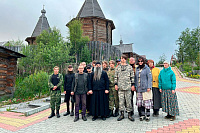 Феодоритов монастырь посетили подопечные Благотворительного фонда «Центр святителя Василия Великого» Санкт-Петербурга