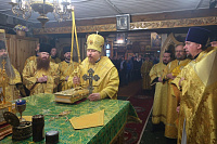 В Феодоритовом монастыре совершена соборная Божественная литургия по случаю завершения работы XVI Феодоритовских чтений