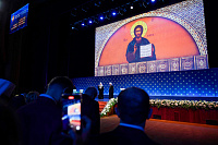 Делегация Феодоритова монастыря принимает участие в XXXI Международных Рождественских чтениях в Москве