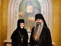 Игумен Трифон принял участие в рабочих встречах в Сретенском монастыре