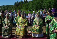 Литургия, объединяющая три епархии Русского Севера