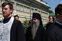 Игумен Трифон принял участие в торжественном выпускном акте Московской духовной академии по окончании аспирантуры.