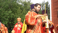 Игумен Трифон принял участие в престольных торжествах храма святых Бориса и Глеба на границе с Норвегией